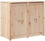 Au&szlig;enk&uuml;chenschrank Meppel Nat&uuml;rlicher Douglas 106 X 55 X 92 Cm Vidaxl