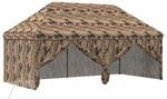 Pop-up Pavillon Mit 4 Seitenw&auml;nden 3 X 6 M Wald-tarnfarbe Vidaxl