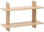Fixy Wandregal Mit 2 Ebenen, 19 X 60 Cm, Beige - 5five