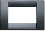 Placca 3 Sleeps Series Idea Color Grigio Grafite 16743.15
