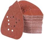 Dreieckschleifpapier 70 St&uuml;ck 40 K&ouml;rnung 135x93mm Klett F&uuml;r Deltaschleifer