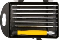 7-tlg. Schraubendreher F&uuml;r Feinmechaniker 12 Bits