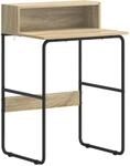 Schreibtisch Mit Stauraum Sonoma-eiche 60 X 50 X 91 Cm Vidaxl