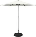 Vidaxl Garden Parasol With Base Rectangular 2.3 X 2.3 M Polyester