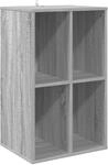 Schallplattenschrank Sonoma-grau 44,5 X 36,5 X 74,5 Cm Vidaxl