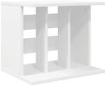 Vinyl Plattenaufbewahrung Wei&szlig; 42 X 33 X 36 Cm Holzwerkstoff Vidaxl