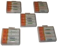 Vhbw - 20x Aaa Micro Akku Kompatibel Mit Audioline Bigtel 202, 480 Schnurlos...