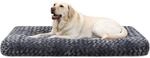 Hundebett F&uuml;r Gro&szlig;e Hunde, Waschbar, 111x81cm, Dunkelgrau