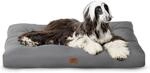 Hundebett Xxl 120x90cm Waschbar, Gepolstert, Dunkelgrau, 10cm H&ouml;he