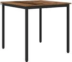 Vidaxl Dining Tables 80 X 80 X 75 Cm Engineered Wood Old Wood Square