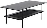 Selsey Mogest - Couchtisch, Eiche Schwarz, 110x55 Cm