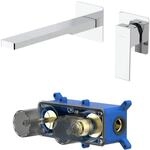 Kronenbach Quara 3.0, Set Waschtisch-einhebelmischer Unterputz Incl....