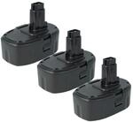 Vhbw 3x Akku Kompatibel Mit Dewalt Dcd980l2 Dcd985l2, Dcd959kx, Dcd950vx,...