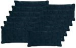 Kissenbezug 12 Stk. Houten Marineblau 40 X 80 Cm Vidaxl