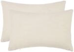 Kissenbezug 2 Pcs Heerlen Creme 50 X 70 Cm Boucl&eacute; Vidaxl