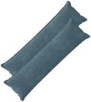 Kissenbezug 2 Stk. Houten Blau 40 X 145 Cm Chenille-stoff Vidaxl