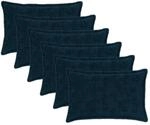 Kissenbezug 6 Stk. Houten Marineblau 40 X 60 Cm Vidaxl