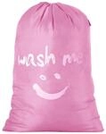 Gro&szlig;er W&auml;schesack 120l Faltbar Mit Smiley-gesicht Und Kordelzug, 420d Nylon,...