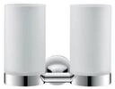 Duravit Starck T Zahnputzbecher, Doppelt, Wandmontage, 0099481000