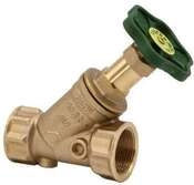 Schl&ouml;sser Schr&auml;gsitzventil 1 1/4" Dn32 Innengewinde Ohne Entl. Freistromventil