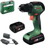 Bosch Akku-bohrschrauber Psr18v-60, Incl. 2x Akku Pba 2,5 Ah, Ladeger&auml;t,