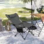 2er Set Klappbarer Campingstuhl Leichter Angelstuhl Mit Lehne Getr&auml;nkehalter...