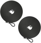 Relaxdays - Gummiseil 2er Set, Auto, Kofferraum, 7,5m, Expanderseil, Schlaufe,