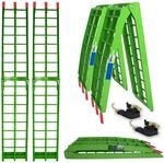 Baumarktplus - Trutzholm 2 X Auffahrrampe Klappbar 180 Cm Traglast 680 Kg Alu Gr&uuml;n