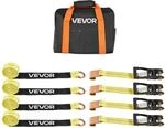 Vevor Radspanngurt Befestigungsgurt (50,8 X 3048 Mm) Mit Flachem Haken & 4540 Kg