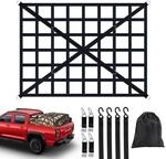 Gep&auml;cknetz F&uuml;r Pickup Ladefl&auml;che 167x127cm, Schwerlast Anh&auml;ngernetz Bis...