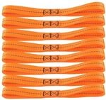8x Zurrschlaufen 30cm, 25mm Breit, F&uuml;r Auto & Motorrad, Ladungssicherung