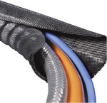 Hellermanntyton Twist-in 29 Geflochtene Schutzschlauch Schwarz