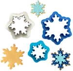 Decora Schneeflocken-ausstecher, 3 St&uuml;ck