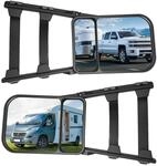2x Wohnwagen Spiegel Universal Verstellbar 360&deg; Drehbar F&uuml;r Pkw & Lkw