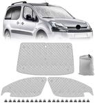Sonnenschutz Set F&uuml;r Citroen Berlingo 2008-2018, 3-teilig, Ganzjahresschutz,...
