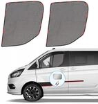 Magnetische Seitenfenster-sonnenschutz & Moskitonetz F&uuml;r Ford Transit Custom