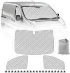 Sonnenschutz Auto Frontscheibe 3-teilig F&uuml;r Citroen Jumpy 2006-2016