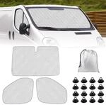 Wohnmobil Sonnenschutz 3-teilig F&uuml;r Renault Trafic/opel Vivaro 2001-2014