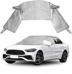 Auto Windschutzscheibenabdeckung Ganzjahreszeit Thermo Mit Spiegelabdeckung...