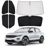 Sonnenschutz Auto F&uuml;r Vw T-roc 2018-2024, Sichtschutz, W&auml;rmeisolierung,...