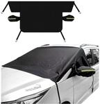 Auto Windschutzscheibenabdeckung, Frost- & Sonnenschutz, Faltbar, Wetterfest