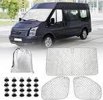 Windschutzscheiben-sonnenschutz 3-teilig F&uuml;r Ford Transit Van Mk8 (2014-2024)