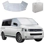 Auto Scheibenabdeckung F&uuml;r Vw T5 (2003-2015) Silber, Ganzjahresschutz