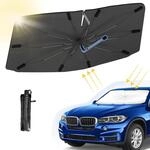 Auto Sonnenschutz Frontscheibe, 360&deg; Drehbar, Faltbar, Uv-schutz, Verstellbar