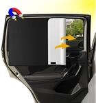 2er Set Magnetische Auto Sonnenschutz F&uuml;r Heckscheibe, Uv-schutz, Hitzeschutz