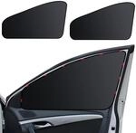 Sonnenschutz Auto Vorh&auml;nge 2 St&uuml;ck Schwarz Magnetisch Uv Schutz Privatsph&auml;re
