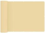 Vidaxl Balcony Privacy Screen 1.2 X 15 M Fabric With Pu Coated Beige