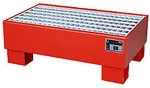 Bauer Auffangwanne Aw 60-1/m, Lackiert, Feuerrot