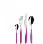 Glamour, Besteckset 24-teilig, Window-box, Casa Bugatti - Colore: Viola