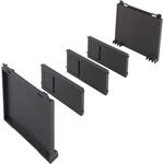 Ambia-line Flascheneinsatz Schublade B100mm, Kunststoff Oriongrau Matt - Blum